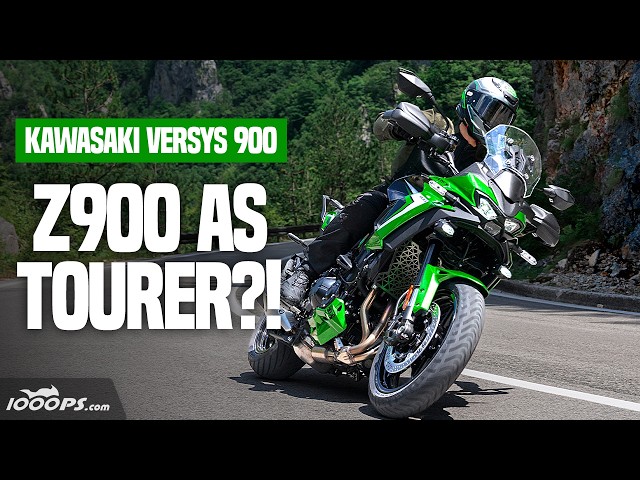 Z900 becomes a Sporttourer! New Kawasaki Versys 900 & Versys 900 SE unveiled