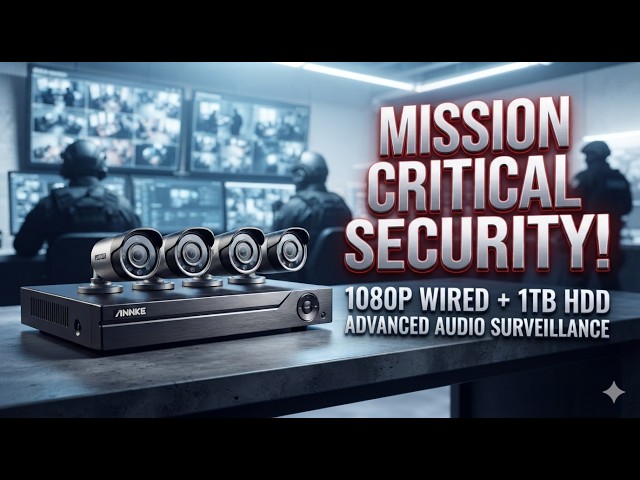 ANNKE 8-Cam Security System: Is 1TB & 1080p Enough?