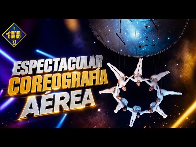 La magia de Zenit Aerial Ballet haciendo una coreografía aérea - El Hormiguero