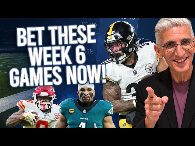 NFL Week 6 Opening Lines: BET These Numbers Before They Move | Teddy Covers' Opening Line Report