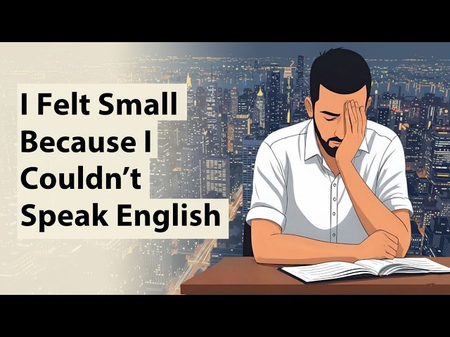 I Felt Small Because I Couldn’t Speak English | English Practice