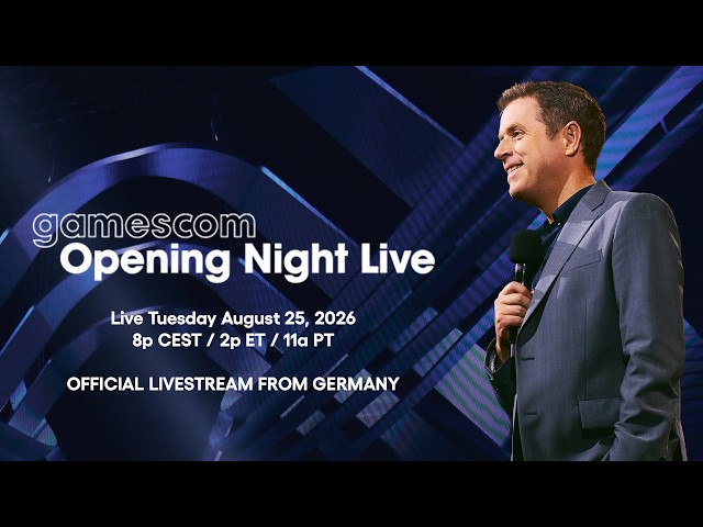 🔴 gamescom Opening Night Live 2026 ONL Official Feed (Final Fantasy VII Revelation, The Witcher 3)