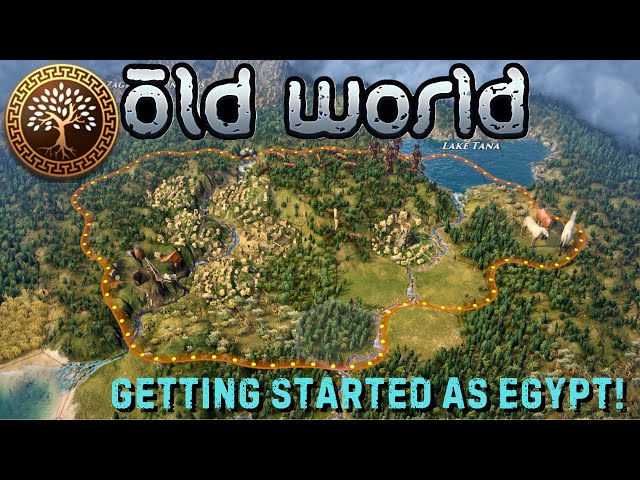 Old World Let's Play Ep. 1 - Lucky Egypt Start!