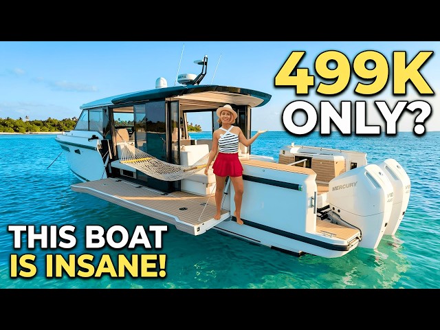 BRAND NEW 🤯 2026 Saxdor 460 GTC Fast Family Boat Yacht Tour
