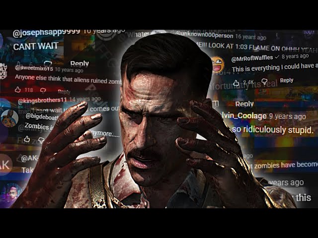 How The Community Reacted To Every COD Zombies Game (Supercut)