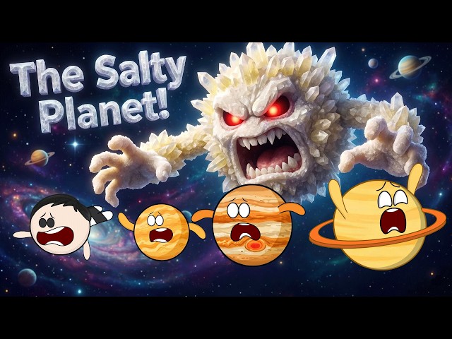 The Salty Planet! | #aumsum #kids #science