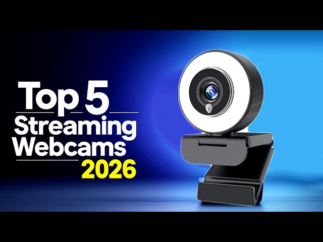 Best Webcams for Streaming with Ring Light in 2026