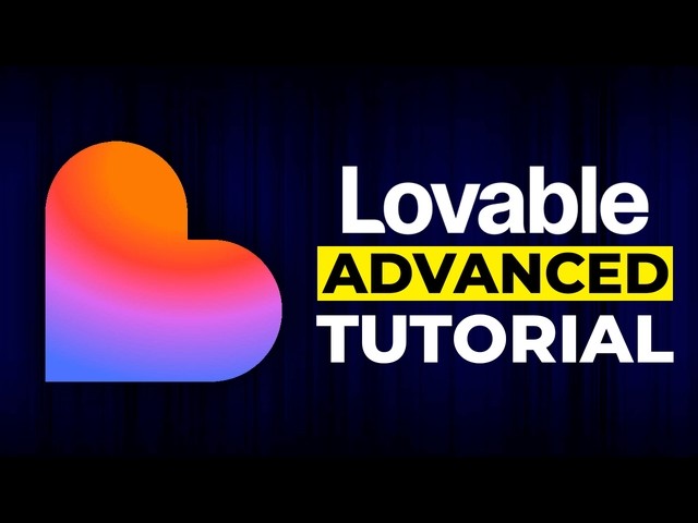 Lovable ADVANCED Tutorial - FULL Guide for Real Websites