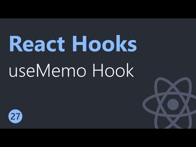 React Hooks Tutorial - 27 - useMemo Hook