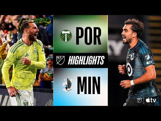 Portland Timbers vs. Minnesota United | Full Match Highlights | WILD 9-GOAL THRILLER