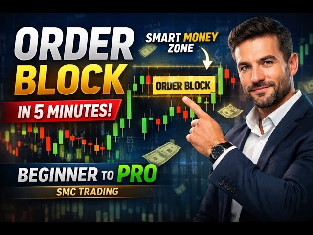 Order Block Explained in 5 Minutes | Smart Money Concepts (SMC) Beginner to Pro
