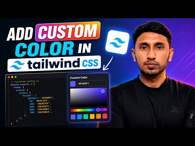 How to Add Custom Color in Tailwind CSS