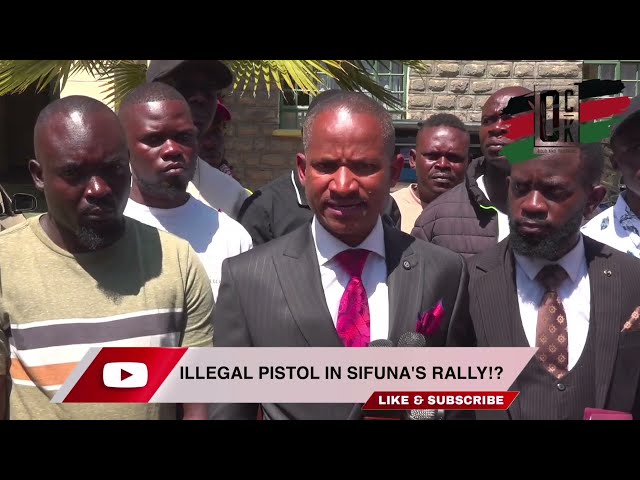 🔥Babu Reacts TO A CASE involving Linda Mwananchi supporters found with a pistol during Vihiga rally