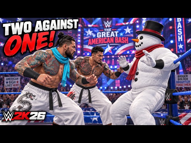 Two Wrestlers Jumped Freaky at Once?! | WWE 2K26
