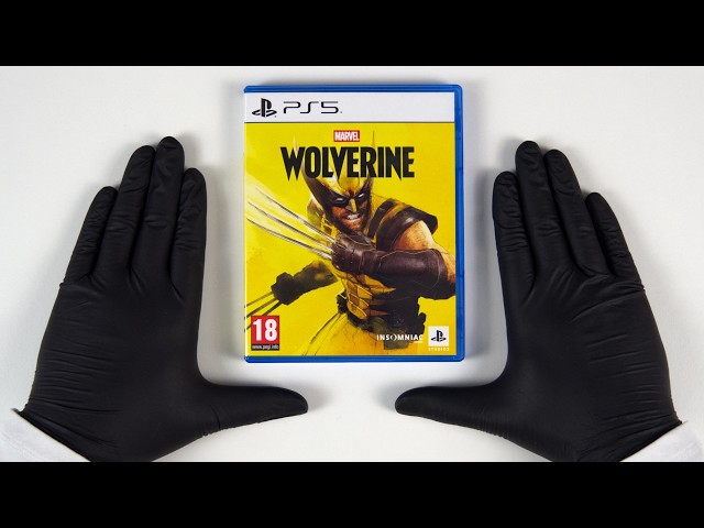Unboxing WOLVERINE PS5 PlayStation 5 Game