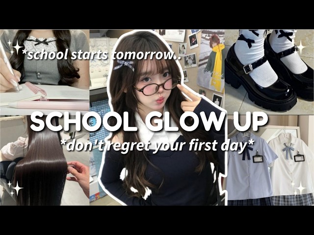 Your LAST CHANCE To Glow Up For School.. (under 24 hours) 🎒✨