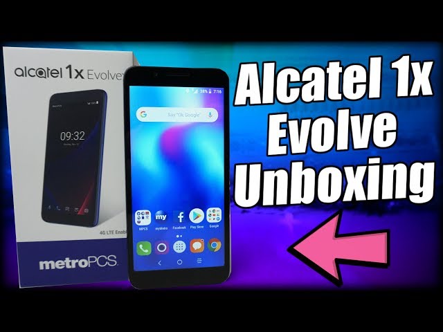 Alcatel 1x Evolve Unboxing & First Impressions