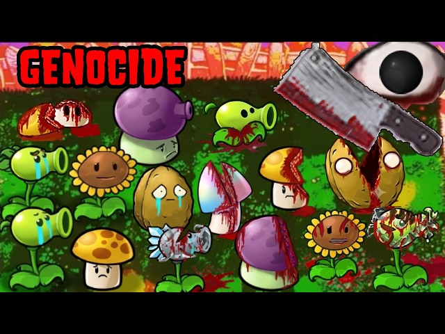 Plants vs Zombies U53RDV Revamped 1.1 Mod Creepypasta Horror Genocide | Game NHP