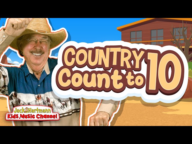 Country Count to 10! | Jack Hartmann