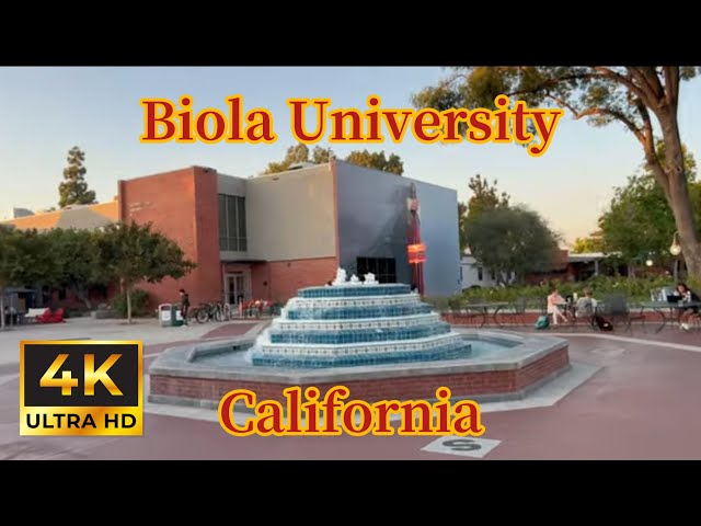 🏫Biola University walking tour in California USA [4K Video] - Vlog & Travel Guide
