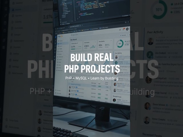 Build Real PHP Projects with MySQL 💻 | Web Development
