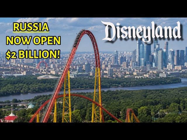 Europe's Biggest Theme Park Opens in Russia's Booming Economy
