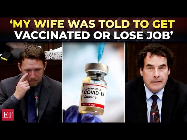 ‘My twins were born premature…’: Dad’s heartbreaking testimony on COVID vaccine pressure | Watch