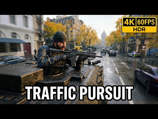 Call of Duty MW4 John Price -Traffic Mission Full Walkthrough