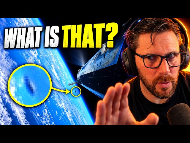 Everyone Is Talking About The UFO On SpaceX Starship Flight 14 Livestream