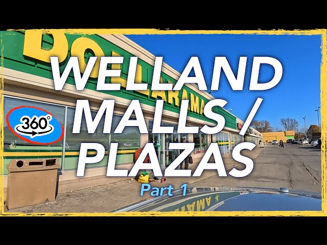 11/20/25 4k/8k 360 Video - Lincoln Street Plaza Welland - 360 Driving Tour
