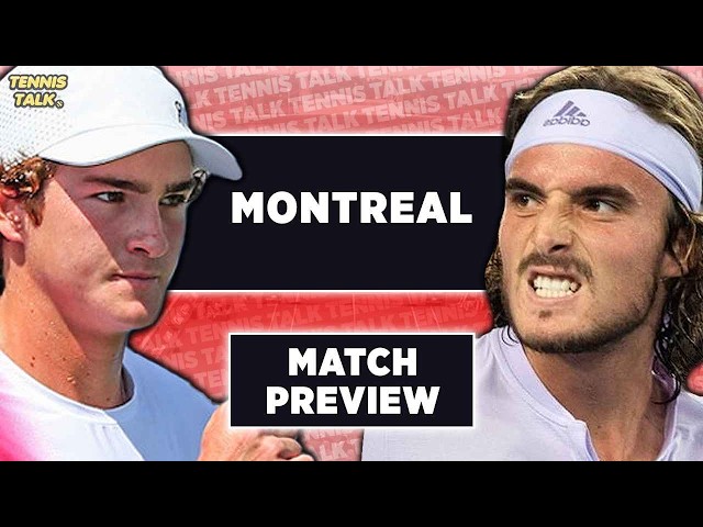 Fonseca vs Tsitsipas | ATP Montreal 2026 | Tennis Talk Preview