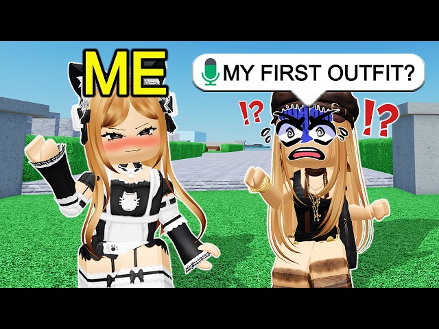 Wearing Strangers FIRST EVER AVATAR In Roblox VOICE CHAT 9!