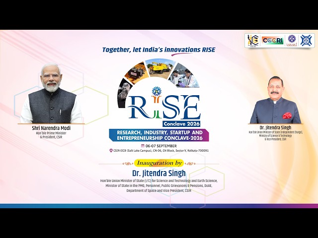 RISEConclaveKolkata Driving Innovation & Entrepreneurship for Viksit Bharat @2047