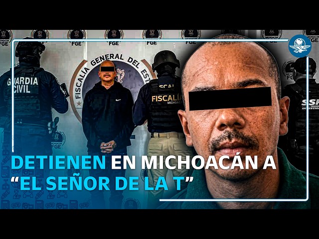 Cae en Michoacán “El Señor de la T”, coordinador regional del CJNG