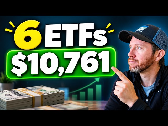Building a $1 Million Income ETF Portfolio With Just 6 ETFs (Monthly Income Breakdown)