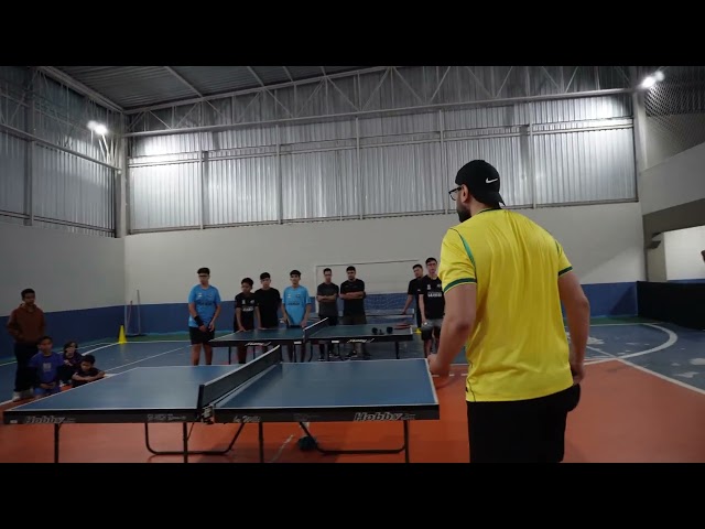 TABLE TENNIS EXHIBITION MATCH