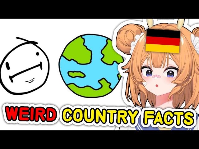German Vtuber reacts to Weird Facts about EVERY Country in the WORLD... | Chat History