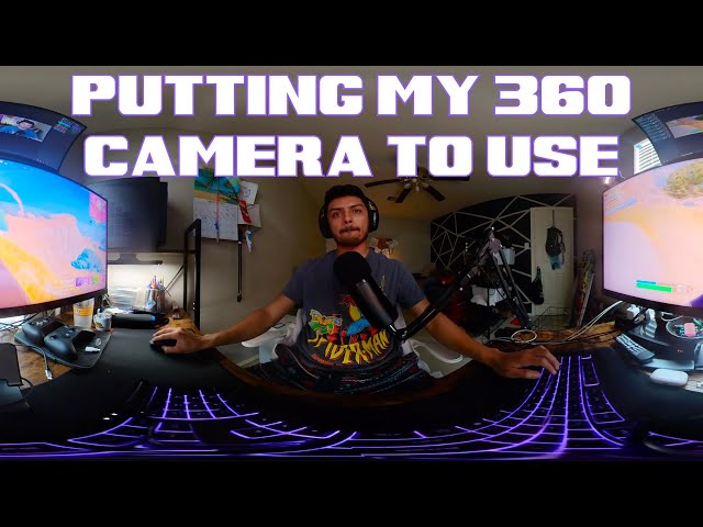 POV: YOU'RE A 360 CAMERA ON MY KEYBOARD