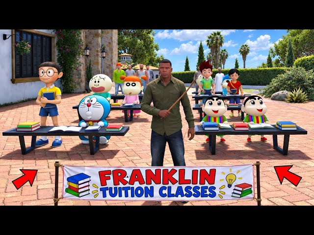 FRANKLIN STARTED TUITION CLASSES IN GTA 5