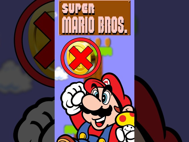 Can You Beat World One of Super Mario Bros Without Coins?