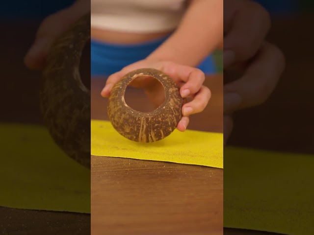 🌿 Eco Craft Magic: Create Stunning DIY Projects from Recyclables! #Shorts