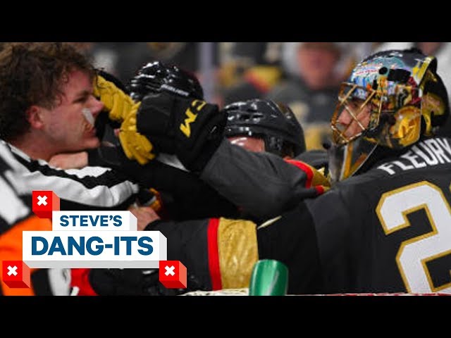 NHL Worst Plays of The Week: Goalie Fight!? | Steve's Dang Its