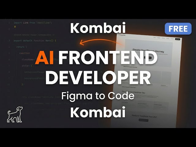 Best Free Figma-to-Code AI Agent for Frontend Devs – No Paid Tools Needed! | AI | AI Agent | LLM