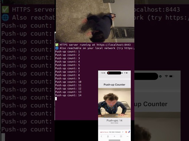 fetch request chatgpt pushup game pt.3 #javascript #pushups #coding #chatgpt #serverside  #learning