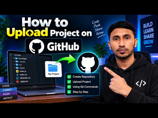 How to Upload Project on GitHub