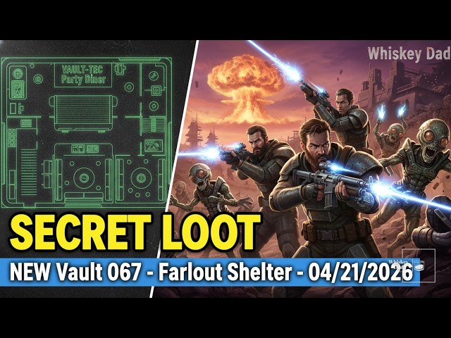 NEW Vault 067 - Fallout Shelter - Kill Regina Rage? EASY WORK - 04/21/2026