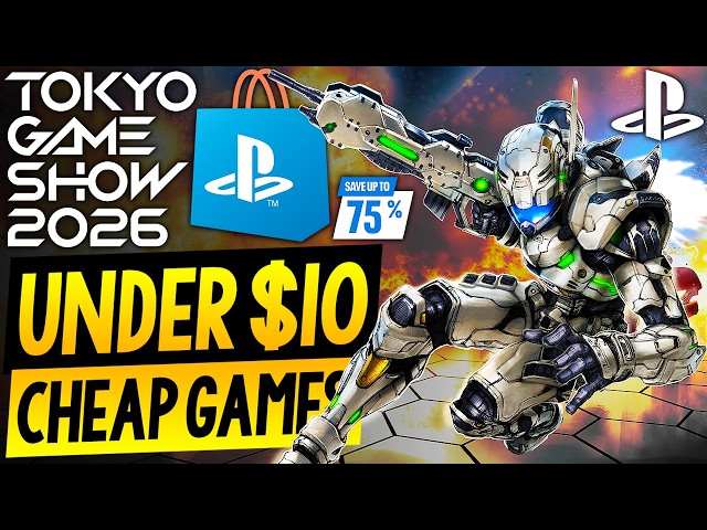 15 GREAT PSN Game Deals UNDER $10 - PSN Tokyo Game Show 2026 Sale CHEAP PS5 and PS4 Games to Buy!