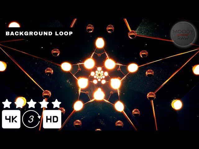 Luxury Star Motion 4K Visual Loop (Silent) | Luxury Ambient Background | Seamless Loop