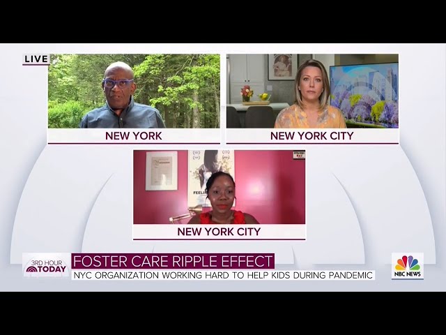 Foster Care & Covid-19 | NBC The Today Show
