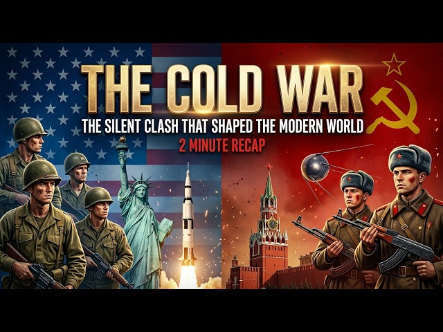 The Cold War Explained in 2 Minutes: USA vs. USSR
